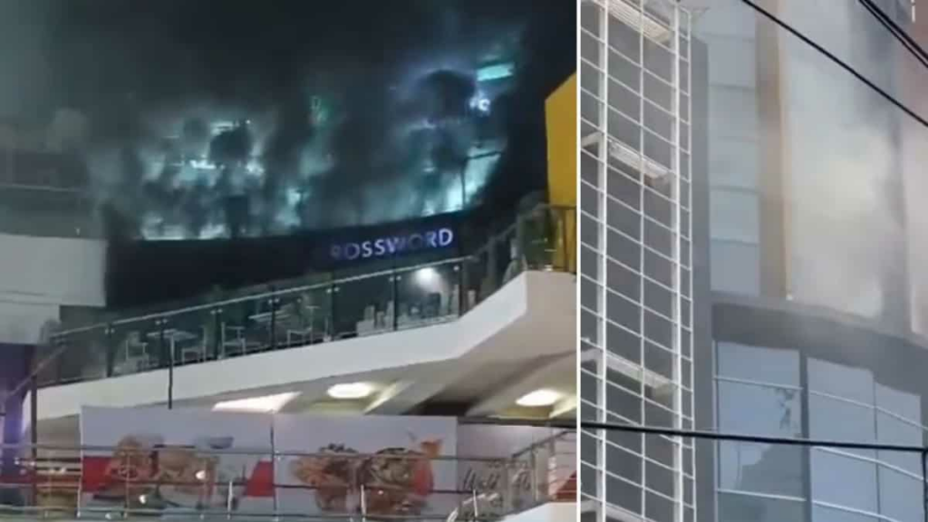 Major fire erupts at Kolkata’s Acropolis Mall, several fire engines rushed