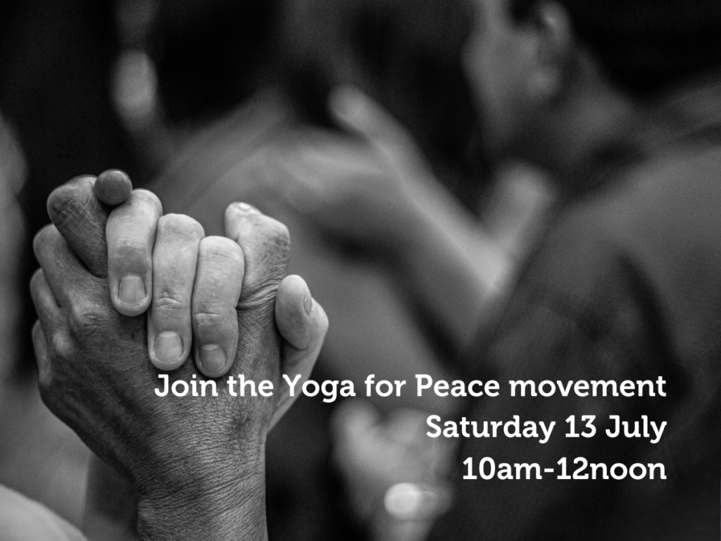 The British Wheel of Yoga (BWY) Launches Yoga for Peace Movement