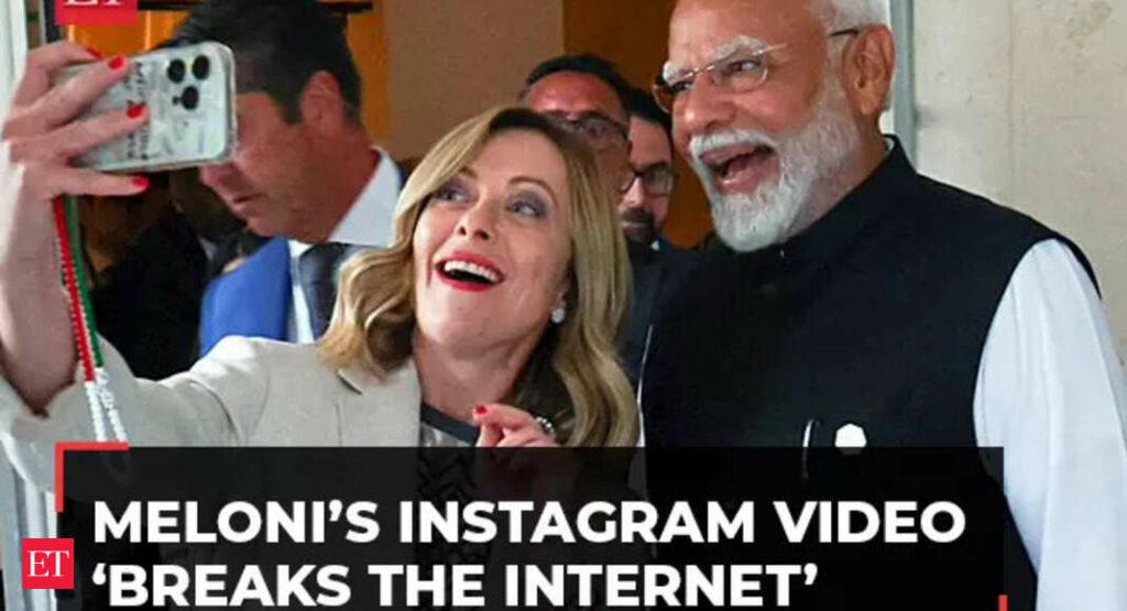 ‘Hello from the #Melodi team…’: Italian PM Meloni’s Instagram video with Modi ‘breaks the internet’