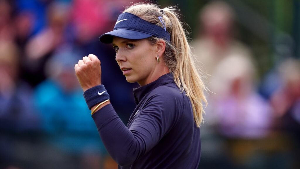 Katie Boulter: British No 1 guarantees a British finalist at Rothesay Open in Nottingham | Tennis News | Sky Sports