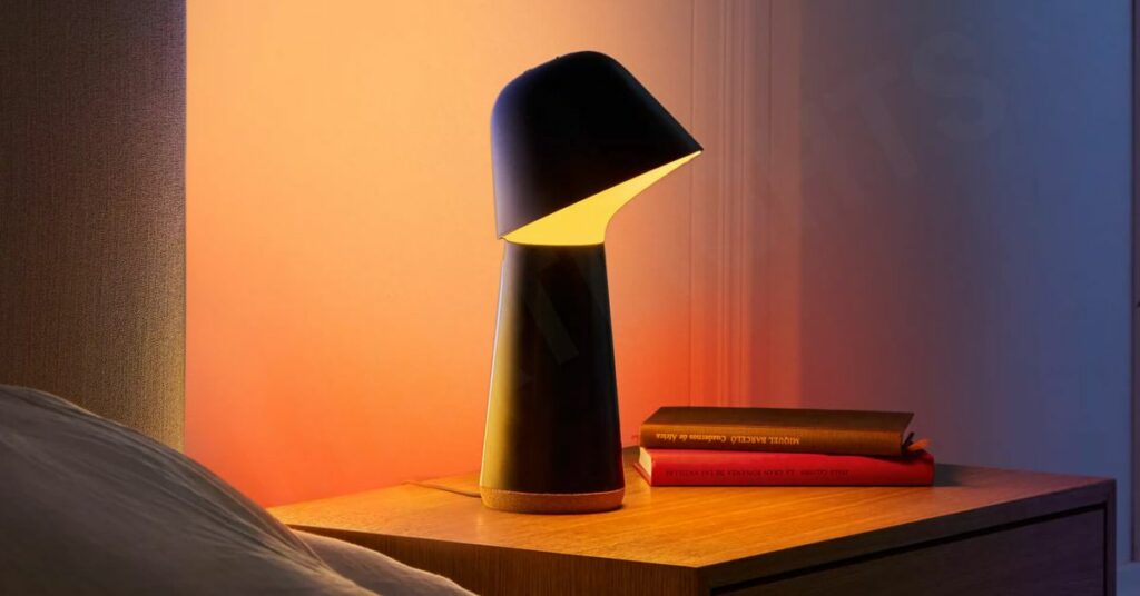 Philips Hue’s jaunty sunrise smart lamp is called the Twilight