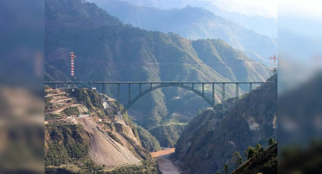 Chenab Rail Bridge, the world’s highest rail bridge will soon see train services