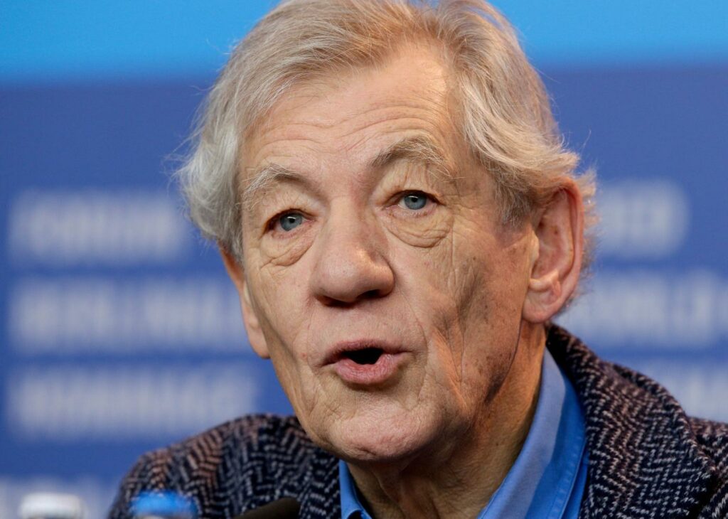 Actor Ian McKellen, 85, is in ‘good spirits’ and expected to recover from fall off stage in London