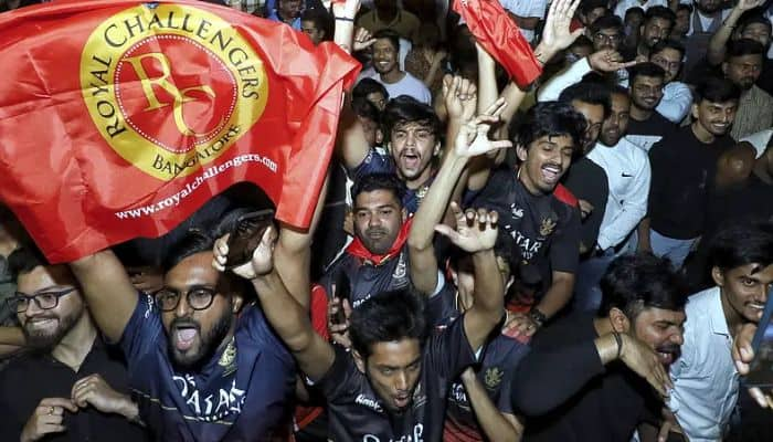 RCB Fans Celebrate Historic Playoff Qualification In Crazy Fashion, Video Goes Viral