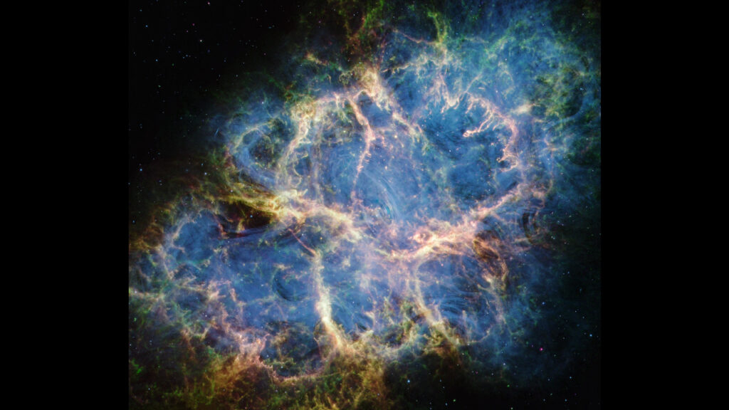 Iconic Crab Nebula shines in gorgeous James Webb Space Telescope views (video, photo)