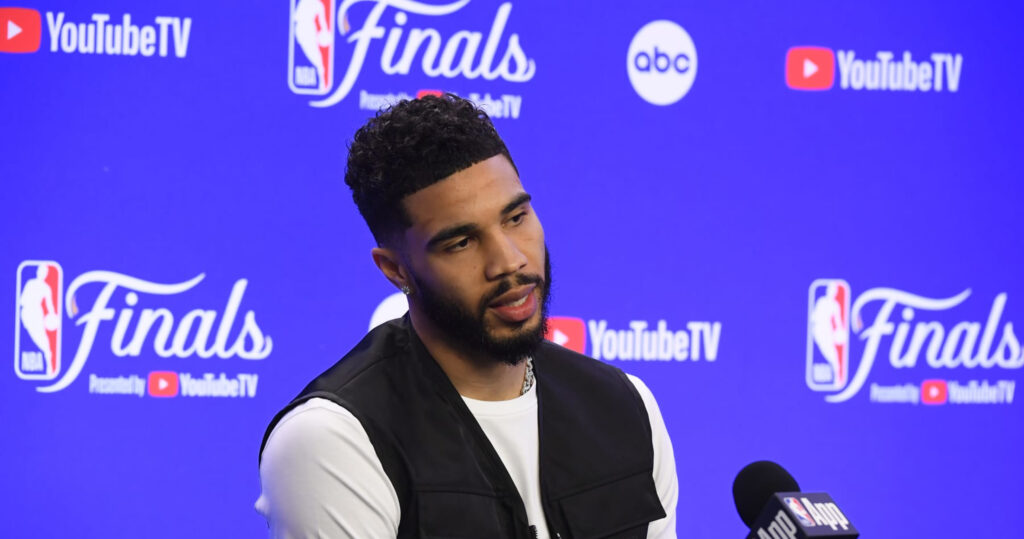 Celtics’ Jayson Tatum Says NBA Finals MVP Win Is ‘Important’ amid Jaylen Brown Debate