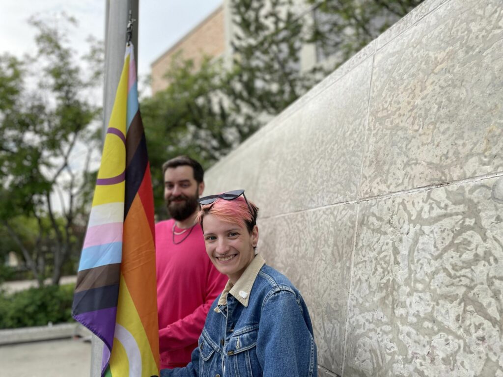 ‘To celebrate ourselves and to be ourselves’: Pride Flag flies at Saskatoon City Hall