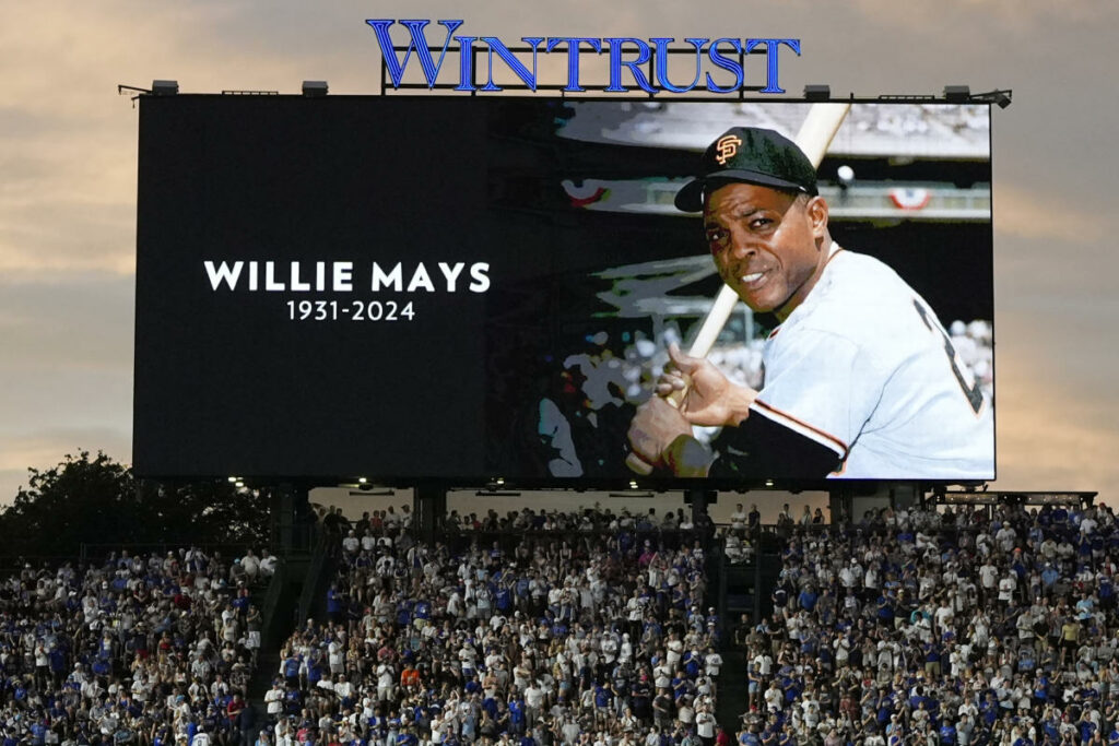 Willie Mays was more than a great baseball player. He is forever an icon