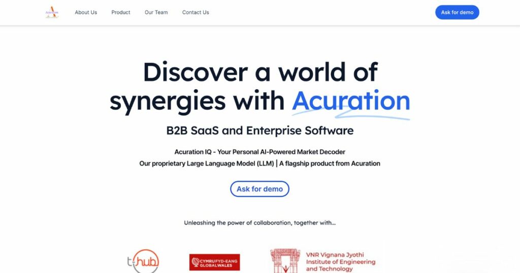 Acuration: Scalable and secure AI-powered global platform