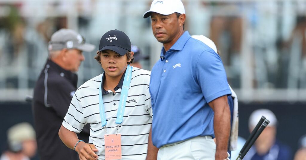 Tiger Woods’ son Charlie qualifies for U.S. Junior Amateur, his first USGA Championship