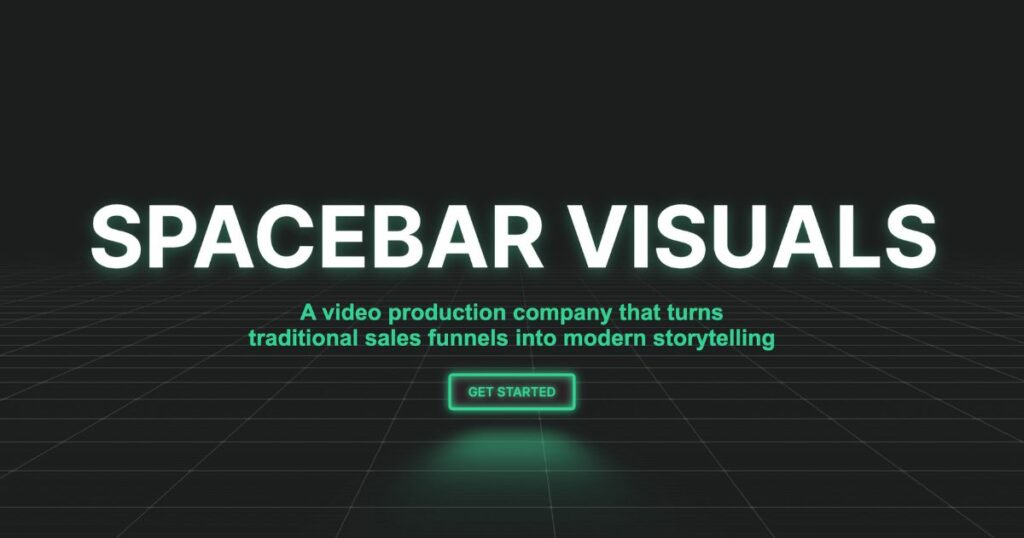 SpacebarVisuals: AI video production for modern storytelling