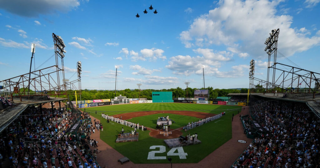 Video: MLB’s Rickwood Field Prep for Giants vs. Cardinals Showcased in Timelapse Clip