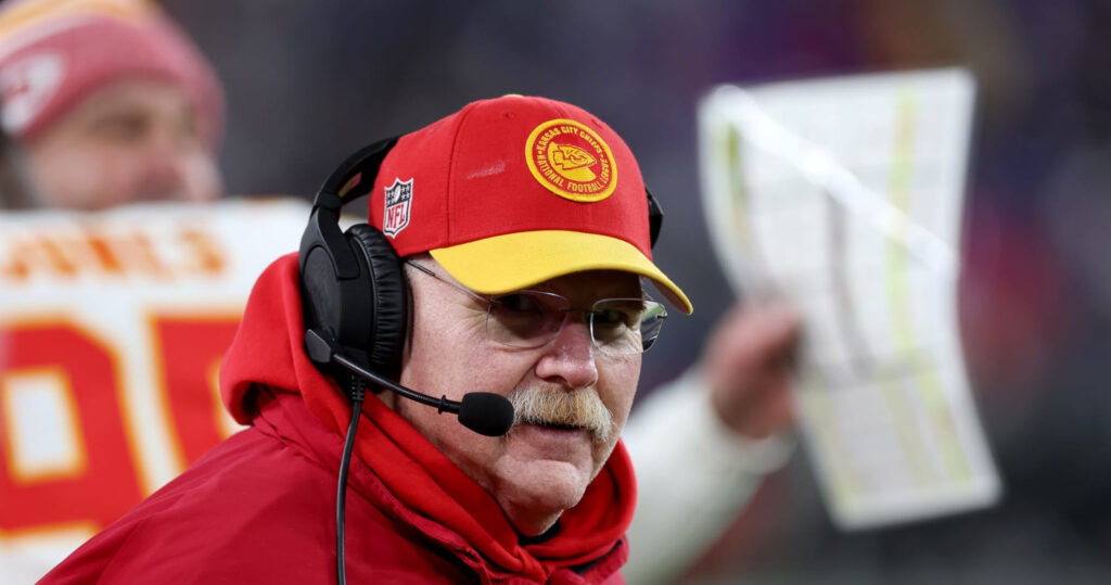 Video: Chiefs’ Andy Reid Says He Ate 60 Burgers While Filming Commercial with Mahomes