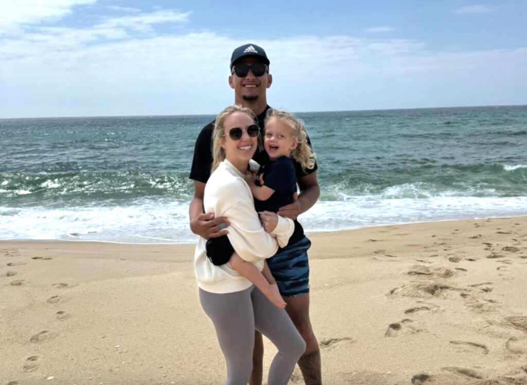 Patrick and Brittany Mahomes Take Family Vacation to Portugal