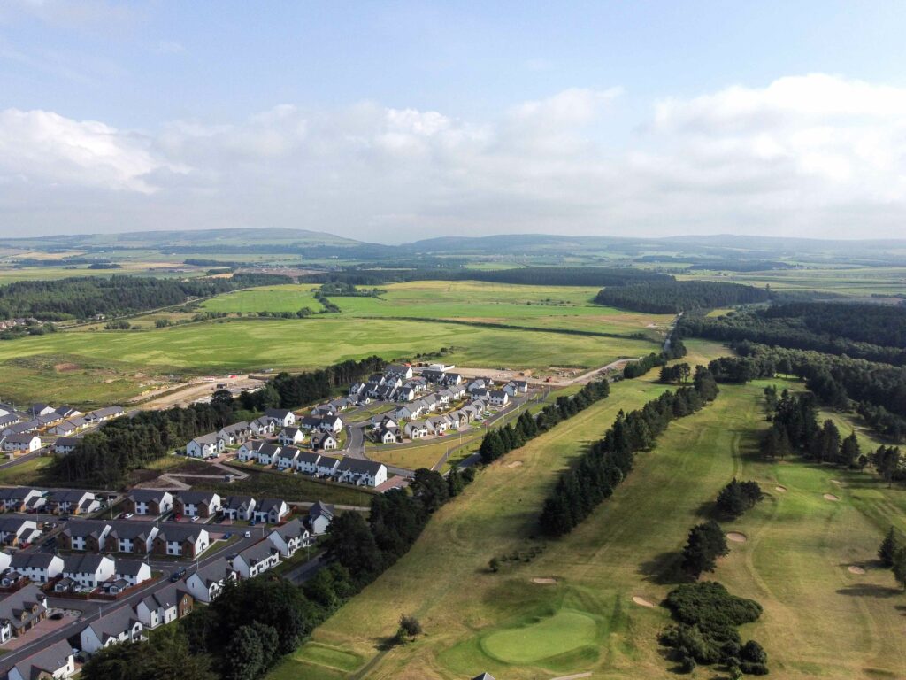 Springfield breaks ground on £8.2m affordable homes scheme in Elgin