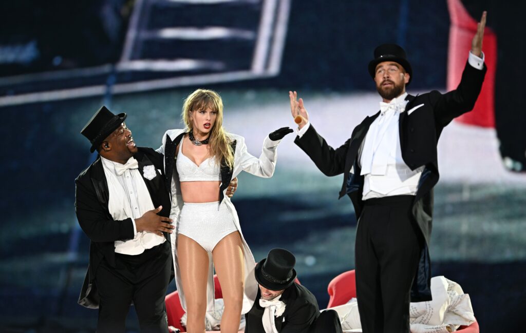 Taylor Swift Fans Are Unpacking the ‘Poetic’ Symbolism of Travis Kelce’s Surprise Eras Tour Performance