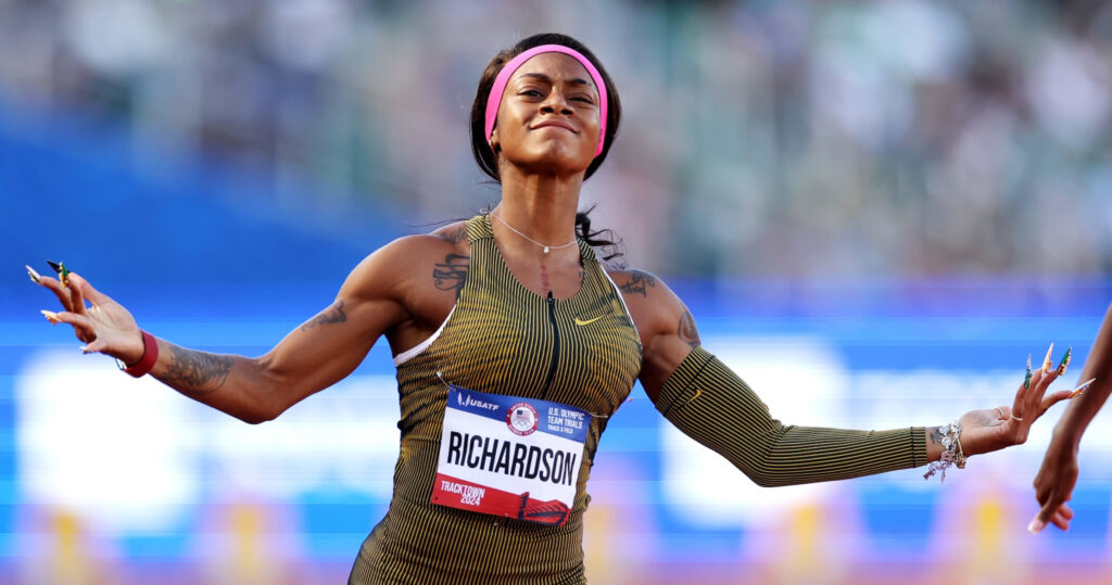 Sha’Carri Richardson Qualifies for 2024 Paris Olympics with Win in 100m at US Trials