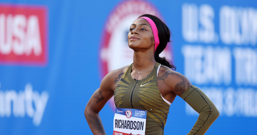 Video: Sha’Carri Richardson Meets Snoop Dogg at 2024 US Olympic Track & Field Trials