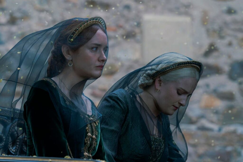 Olivia Cooke And Phia Saban Discuss That ‘House Of The Dragon’ Funeral Scene