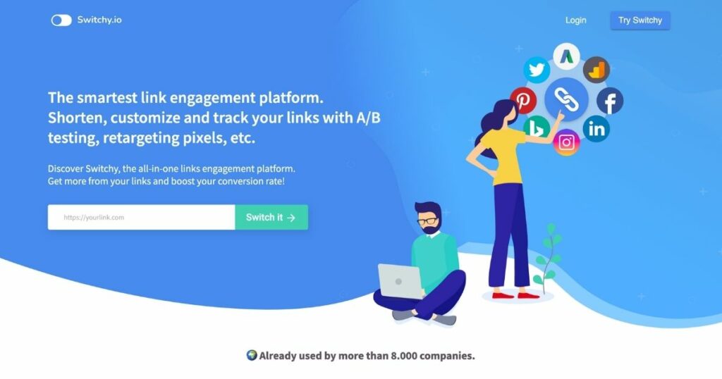 Switchy: Smart link engagement platform