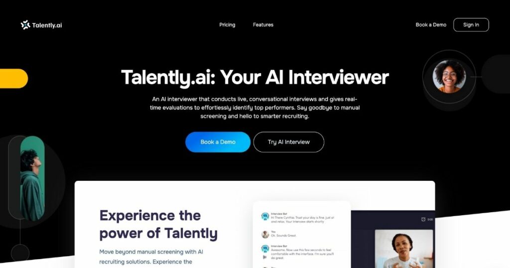 Talently.ai: AI recruiting solutions