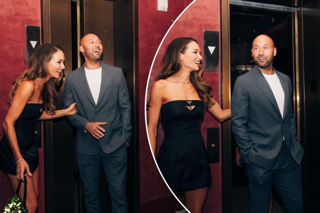 Derek Jeter’s wife, Hanna, throws him surprise 50th birthday party at exclusive NYC club