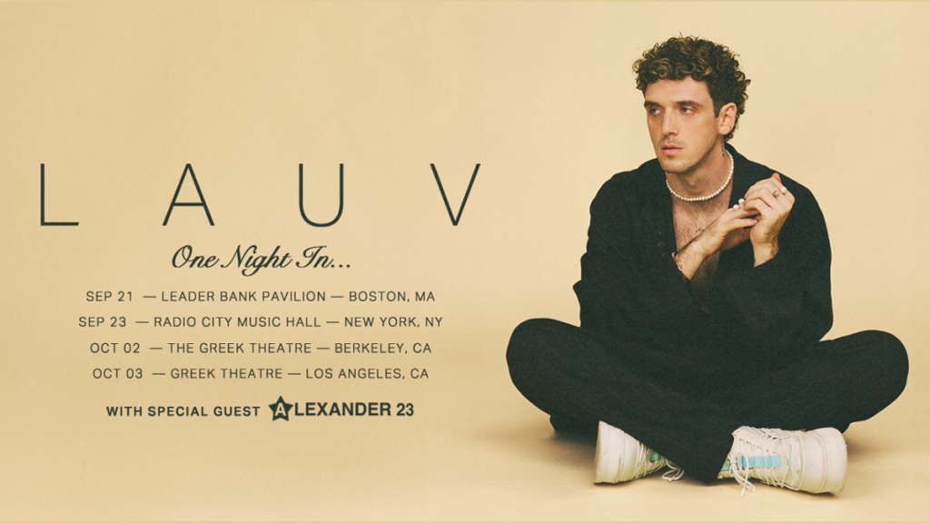 Lauv Announces ‘Lauv – One Night In’ Mini US Tour