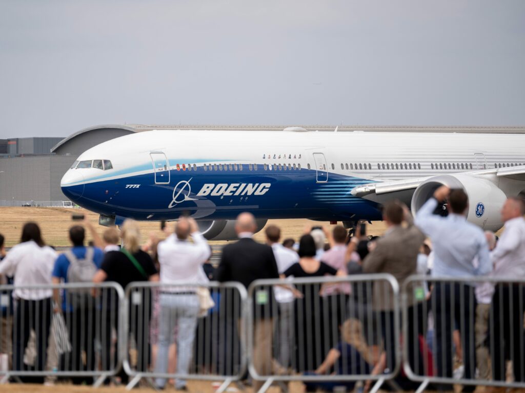 Boeing isn’t bringing any of its signature jets to the year’s biggest air show for the first time in over a decade