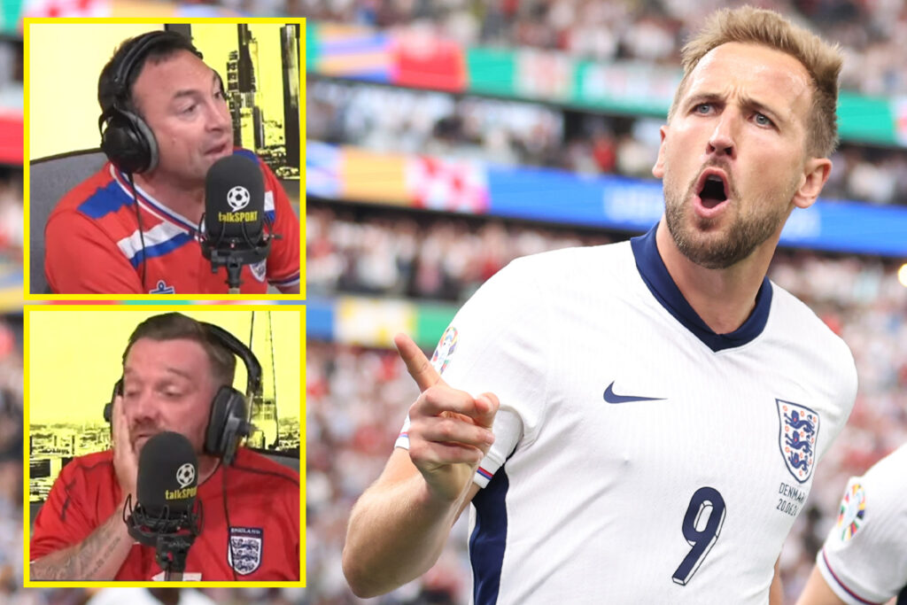 Jason Cundy attempts to calm raging talkSPORT co-host with reason why England will be better against elite teams