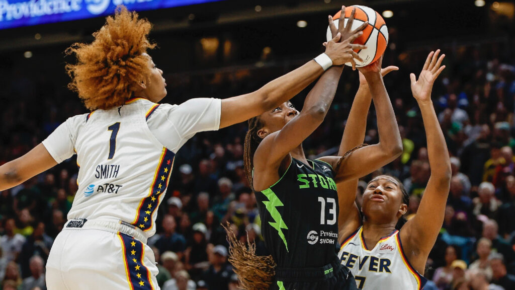 Jewell Loyd scores a season-high 34 points as Storm cool off Caitlin Clark and Fever