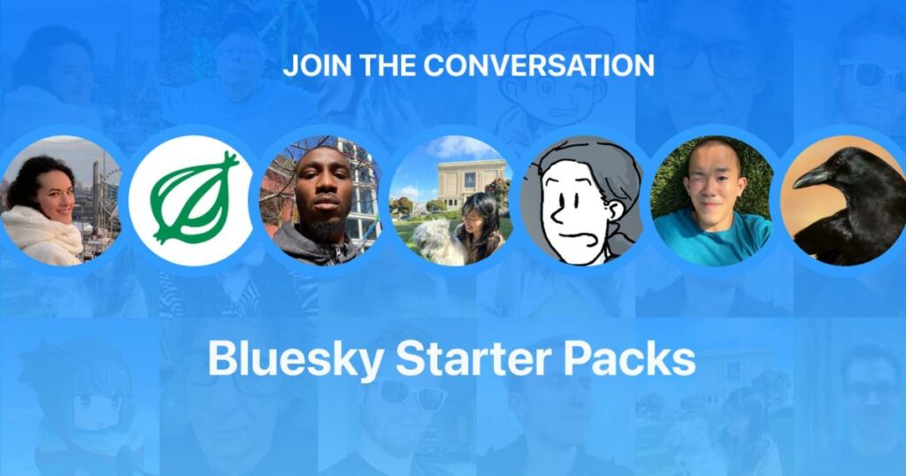 Bluesky ‘starter packs’ help new users find their way