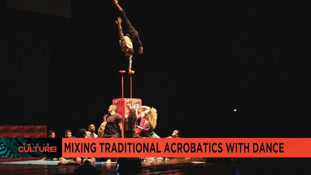 Moroccan troupe mixes traditional acrobatics with dance to captivate crowds