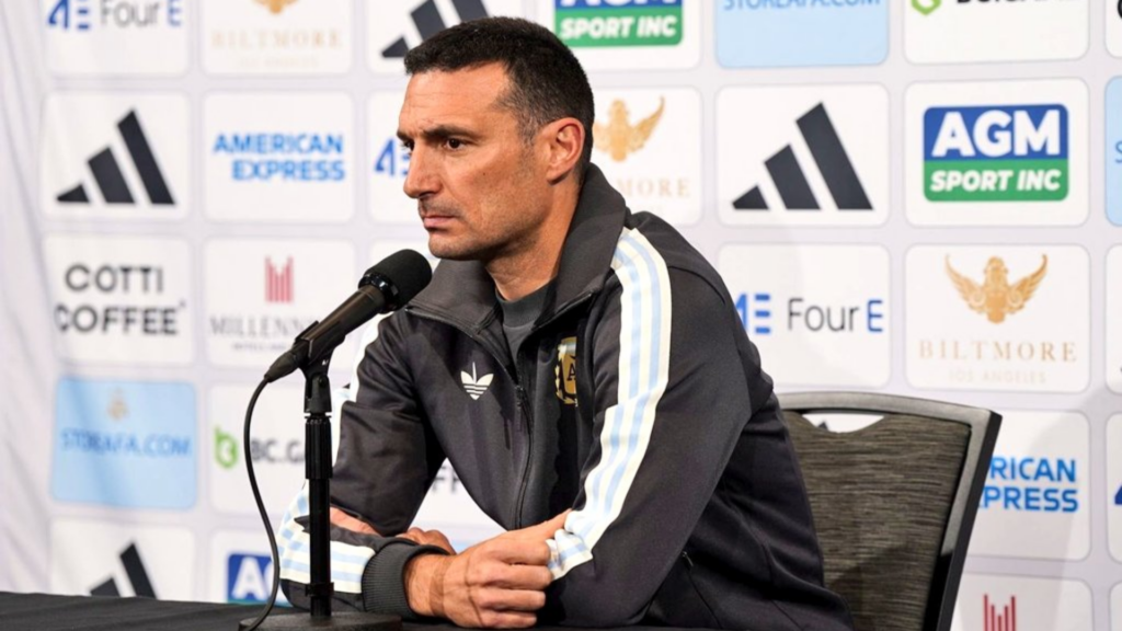 Argentina boss Lionel Scaloni handed one-match ban and fined after halftime antics in Copa America