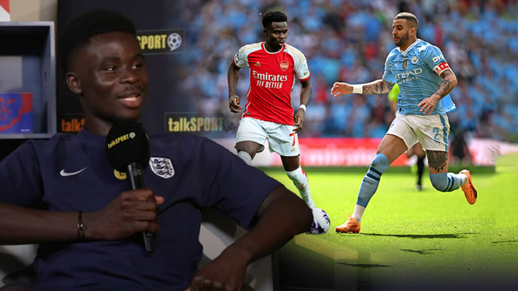 Bukayo Saka on the joy of playing football, mood in the camp, his toughest opponent and backing Anthony Joshua’s ‘laugh last’ mantra