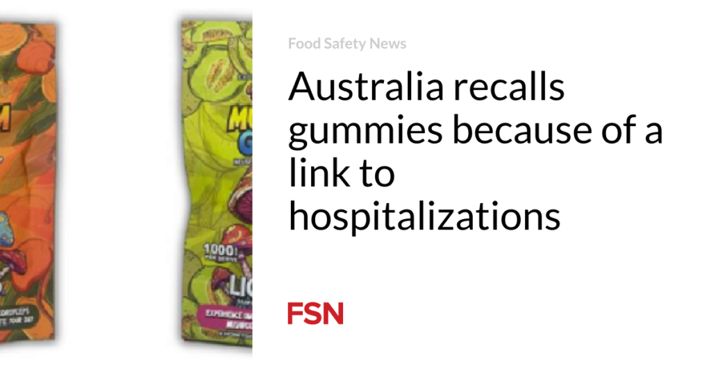 Australia recalls gummies because of a link to hospitalizations