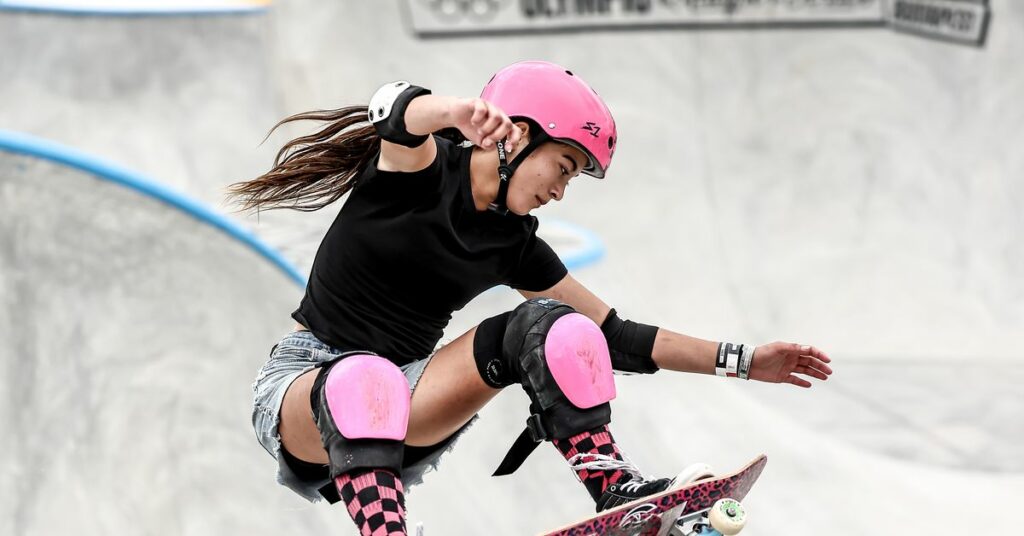 Meet the young girls putting their own spin on Tony Hawk’s 900 at the X Games