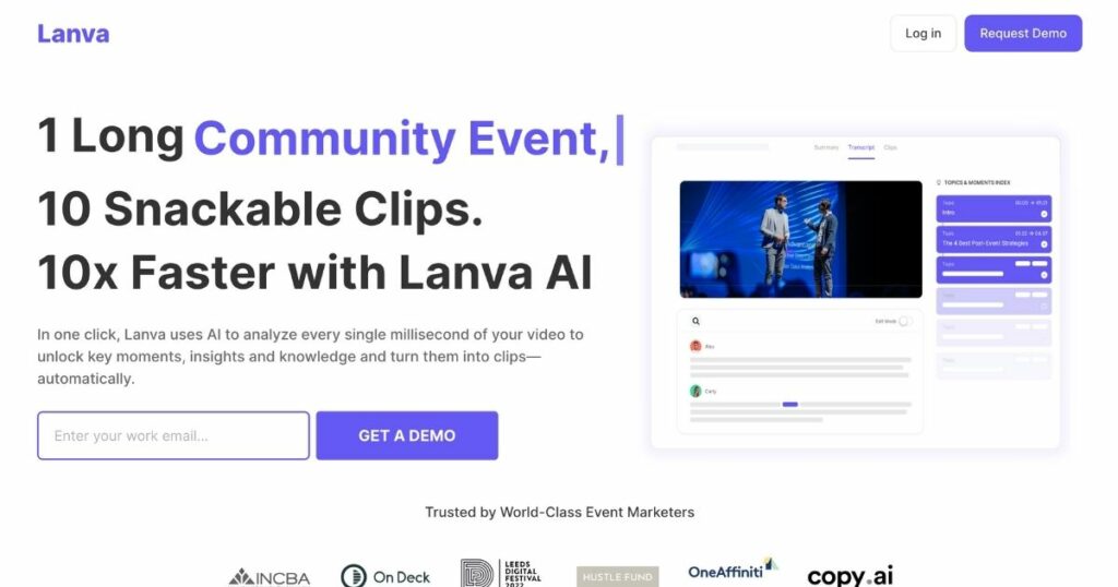 Lanva: Unlocking hidden insights in your video content