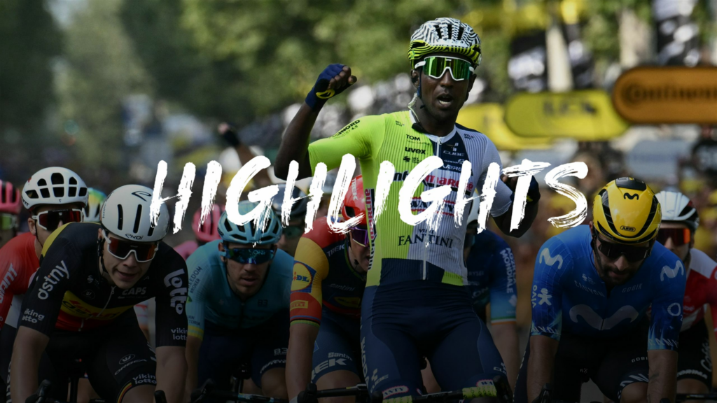 Stage 3 highlights: Girmay makes history as Carapaz slips on yellow