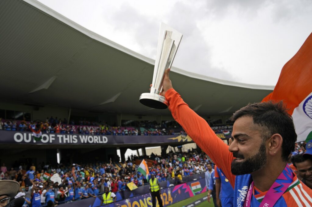 Kohli retires from T20 internationals after winning World Cup title