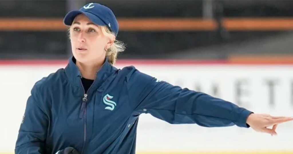 NHL gets its first female coach — an assistant with the Seattle Kraken