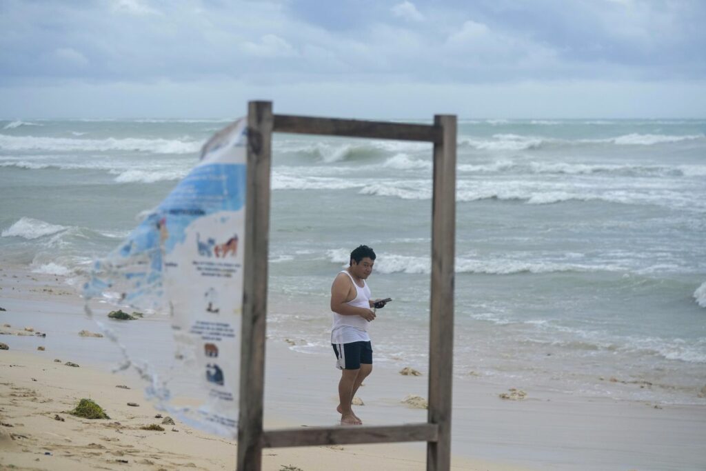 Beryl moves over Mexico’s Yucatan Peninsula as Texas officials urge coastal residents to prepare