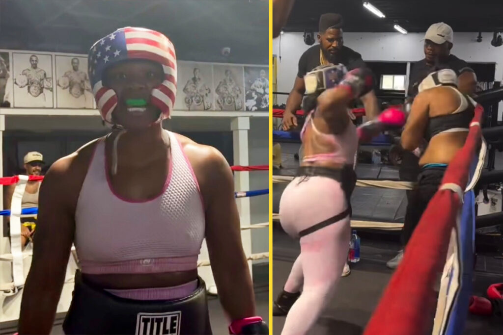 ‘Can’t play boxing’ – Terence Crawford takes notice as Claressa Shields beats up troll in sparring altercation