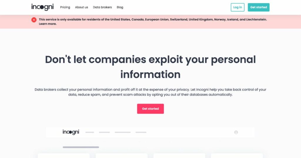 Incogni: Take back control of your personal data privacy