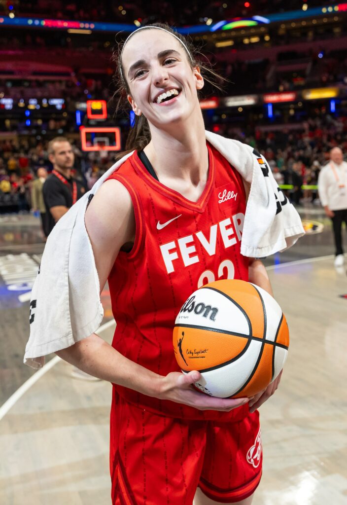 Caitlin Clark Had the Best Reaction to Making WNBA History in the Latest Indiana Fever Game