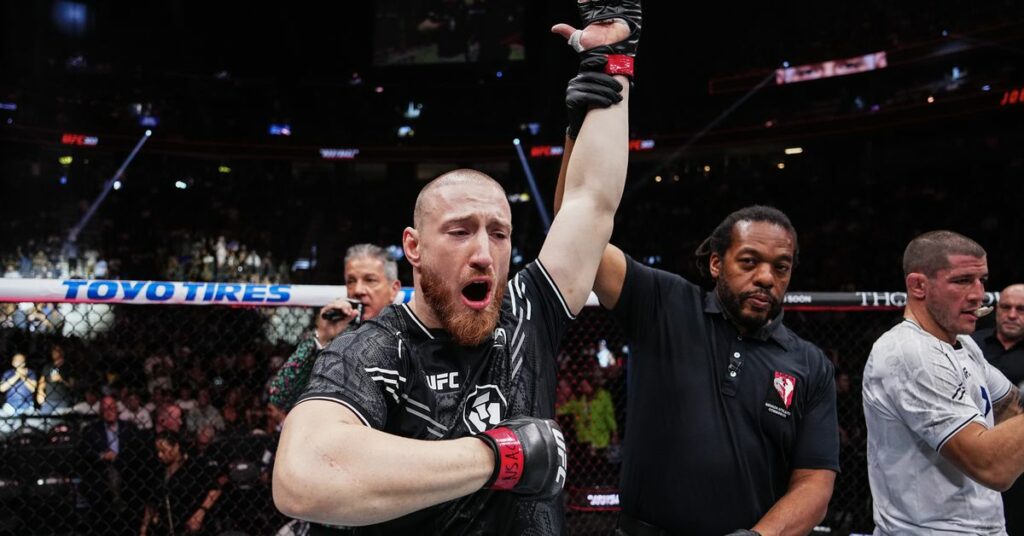 Joe Pyfer rips ‘fake’ fans who doubted him after UFC 303 win: ‘There you go, motherf*ckers!’