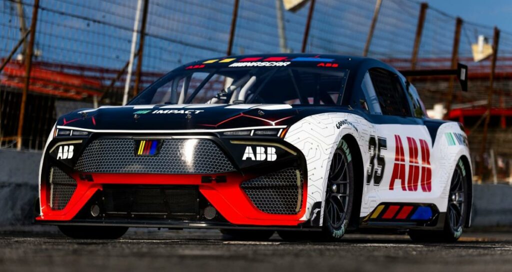 Check out NASCAR’s first electric race car prototype