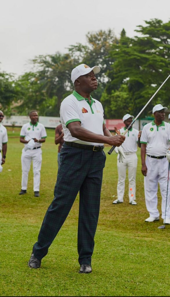 Asantehene opens Sinapi Aba Golf Tournament