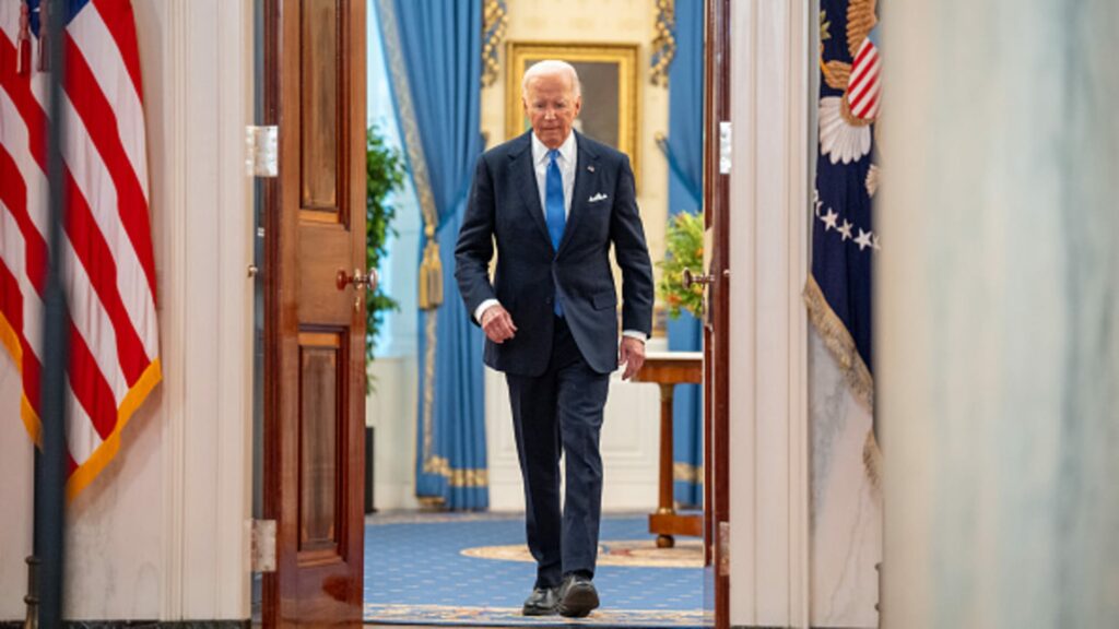 Democratic power players are circulating a proposal for Biden to exit, launch ‘blitz primary’