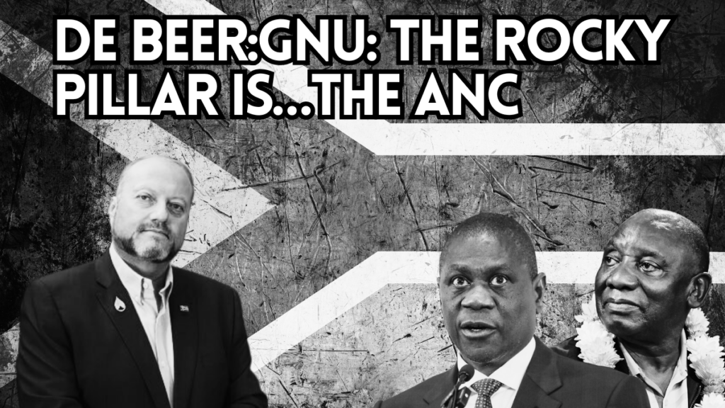 De Beer: GNU – The rocky pillar is… the ANC