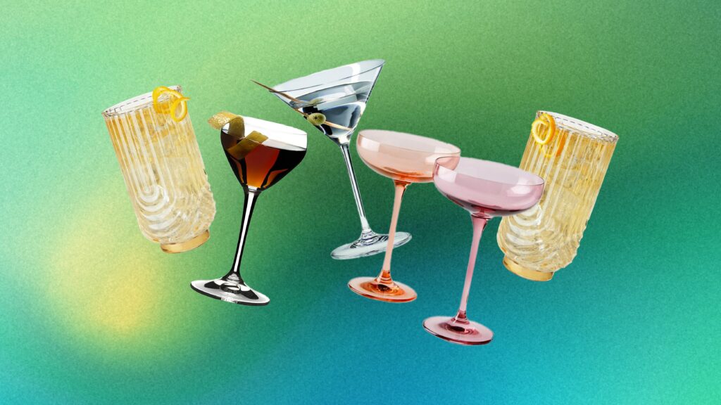 The Types of Cocktail Glasses Your Home Bar Is Missing